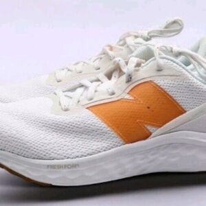 New Balance Women's Sneakers in White and Orange
